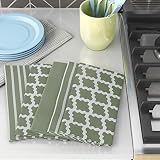 Penguin Home 5x 100% Cotton Sage Tea Towels Set Kitchen 65 x 45 cm view 5