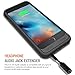 (Upgraded) iPhone 6 Battery Case, Trianium Atomic S iPhone 6s Portable Charger Charging Case for Apple iPhone 6 6s 4.7-Inch ONLY [Black]- 3100mAh Battery Pack Juice Bank Cover [MFI Certified]