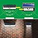 Abakoo Solar Lights Outdoor Upgraded Solar LED Light Motion Sensor Light Outdoor Lighting Outdoor Wall Light , 90 LEDs Super Bright Waterproof Wide Lighting Angle, for Garden Garage Patio Deck 1 Pack