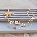 Sunshinesmile Wedding Bridal Gold Starfish Crystal Rhinestone Hair Accessories Headband Tiara