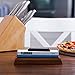 Whetstone Knife Sharpening Stone | Waterstone Knife Sharpener 1000-6000 Grit with Non-Slip Bamboo Base and Angle Guide | Best Wet Stone Kitchen Knives Sharpening Kit