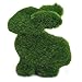 Tinksky Handmade Artificial Turf Grass Animal Rabbit Home Office Ornament (Green)