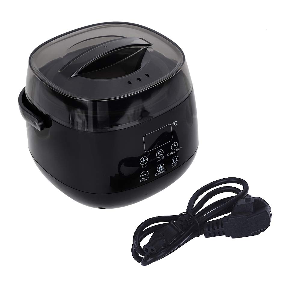 Wax Warmer,Jarchii Wax Heater Warmer, Waxing Kit Hair Removal Beans Hair Applicator Sticks for Full Body Legs Armpit Face Eyebrows Bikini Women Men Painless Wax Heating Machine(UK