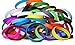 Novel Merk 60-Piece Kids Multi-Color Blank Wristband Bracelet Party Favor & School Carnival Prize