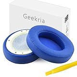 Geekria Earpads for Beats by Dr. Dre Studio 2.0 (2nd Gen Bluetooth) Headphone Replacement Ear Pad/Ear Cushion/Ear Cups/Ear Cover/Earpads Repair Parts (Bule)