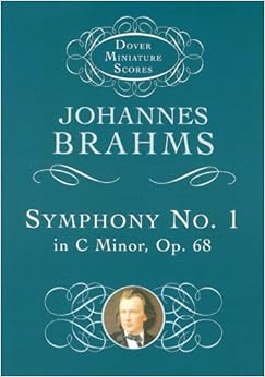 ブラームス: 交響曲 第1番 ハ短調 Op.68／ドーヴァー社／小型スコア