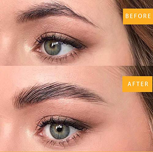3D Feathery Brows Makeup Balm Styling Brows Soap Kit,Eyebrows Styling Soap,Brows Shaping Soap,Excellent Stereotypes,Long-lasting Eyebrow Enhancer Gel