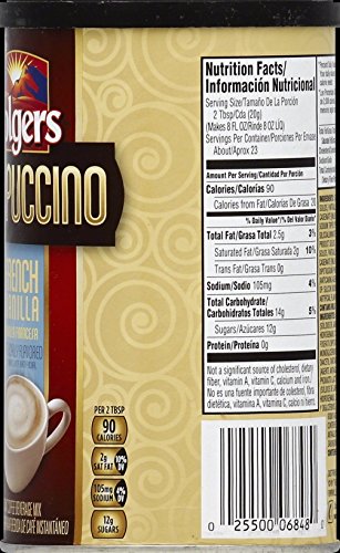 Folgers French Vanilla Cappuccino Mix - Image 11