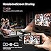 VicTsing WiFi Projector Bluetooth & Screen Mirroring, 3600 Lux Wireless Projector Bluetooth with Tripod, 1080P Supported, HiFi Sound. Mini Projector Compatible with TV Stick, PS4.(w/Customsized Bag)thumb 1
