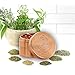 DCOU New Design Premium Aluminium Herb Grinder 2.2 Inches 4 Piece Metal Grinder with Pollen Catcher with Laser Flower Pattern