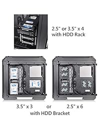 Thermaltake View 27 Black Edition Gull Wing Window SPCC ATX Mid Tower Tt LCS Certified Computer