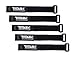 TITAN Paracord Fasteners (5-Pack), Black, 8.5