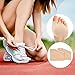 Metatarsal Pads Ball of Foot Cushions - Forefoot Cushions Shoe Inserts for Man & Women - Insoles for Ball of Foot Pain - Pain Relief for Metatarsalgia Morton Neuroma Calluses