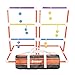 Harvil Premium Ladder Toss Game Set. Includes Golf Bolas, 2 Targets, and Carrying Case