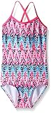 Kanu Surf Little Girls Candy One Piece Swimsuit, Pink, 5