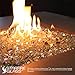 Golden Flame 1/2-Inch x 10-Pound (Fire Glass) Gold Reflective
