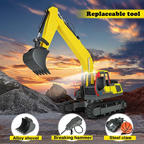 Remote Control Truck RC Excavator Toy, GoStock Imports Oversized