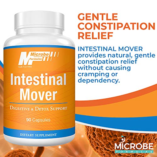 Microbe Formulas Constipation Relief Intestinal Mover 90 Capsules