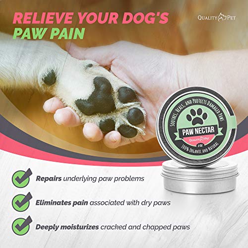 Paw Nectar Dog Paw Balm Heals, Repairs & Restores Dry, Cracked