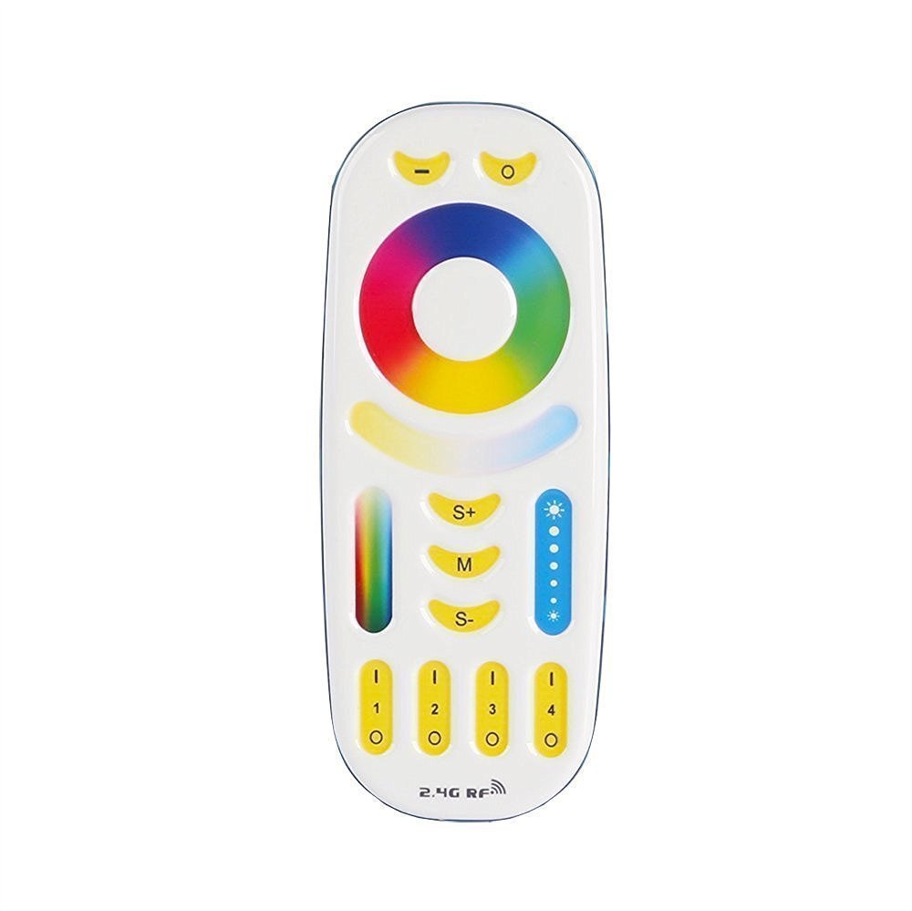 lighteu®, Milight Miboxer 4 Zone Remote Control for Milight Miboxer RGBCCT LED Lamps and Controllers, fut092