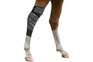 Lxnderment Elastic Polo Leg Wrap Compression Bandage for Horses, Dogs, Cats, Sheep, Cow, Dog Wound Care, Vet Wrap