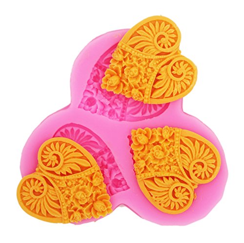 Longzang mini flowers F0048 Fondant Mold Silicone Sugar mini mold Craft Molds DIY Cake Decorating by Longzang
