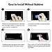 KATIN Galaxy Note 4 Screen Protector - [2-Pack] For Samsung Galaxy Note 4 Tempered Glass Bubble free, 9H Hardness with Lifetime Replacement Warranty