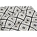 AmazonBasics Tufted Outdoor High Back Patio Chair Cushion- Black Geo