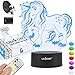 UbiKORT 3D Unicorn Lamp, Cute Unicorn Gifts for Girls, Great Unicorn Night Light for Girl Bedroom, Unicorn Room Decor Gift, 7 Colors