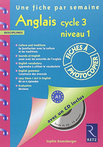 Anglais cycle 3 niveau 1
