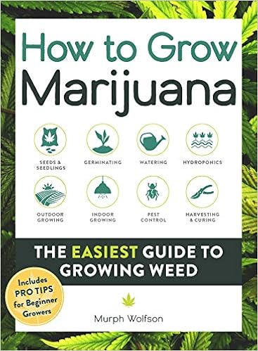 Amazon Com How To Grow Marijuana The Easiest Guide To Growing Weed 9781507212585 Wolfson Murph Books