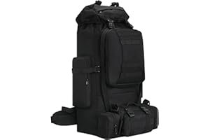 King'sGuard 100L Camping Hiking Backpack Molle Rucksack Military Camping Backpacking Daypack