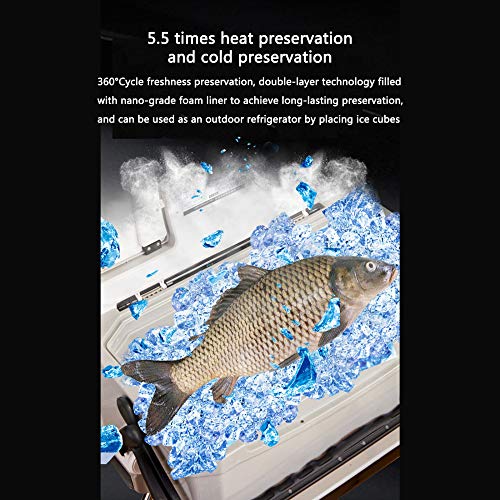 MLZ Ultraleichte Angelbox Angelzubehör Angelausrüstung Vierbeiner-Lift Multifunktionale Angelbox Angelbox Angelzubehör – Bild 7