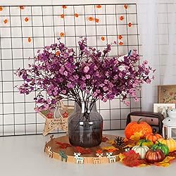 Momkids 15 Pcs Babys Breath Artificial Flowers Bulk