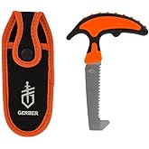 Gerber Gear Vital Pack Compact Saw, Stainless Steel Sawtooth Blade for Camping, Hunting and Hiking with Sheath