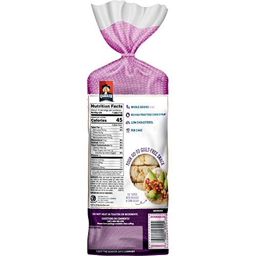 Quaker Rice Cakes, White Cheddar, 5.46 Ounce Pricepulse