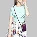 HAIDEXI Small Crossbody Bags Cell Phone Purse Smartphone Wallet For Women (A-PURPLE)
