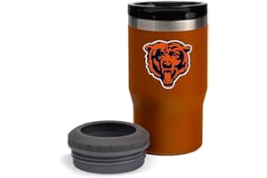 The Memory Company Officially Licensed NFL Stainless Steel Cooler Caddie - Insulated Beverage Holder Vacuum Insulated Cooler Caddie, Perfect for Tailgating, Game Day, and Outdoor Events