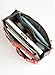 KLOUD City Orange Multi-Color Nylon Travel Organizer Bag with Cleaning Cloth