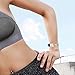 Goorovgi for Fitbit Charge 2 Bands Replacement Metal Band Bracelet Strap Wristband Accessories fot Ftibit Charge 2 Women Men (Silver)