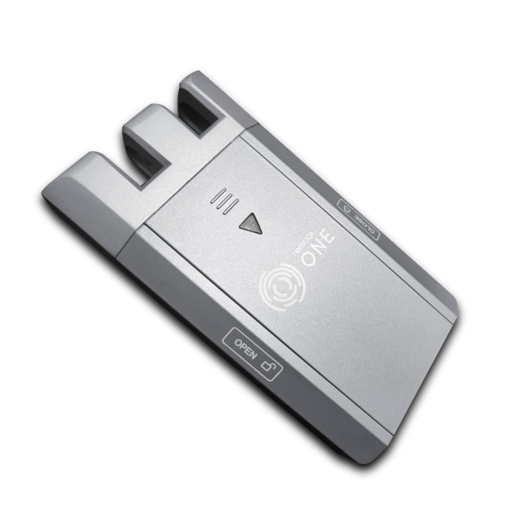 Remock Lockey RLK4S - Invisible Door Lock with 4 Remote Controls (3V) - Silver