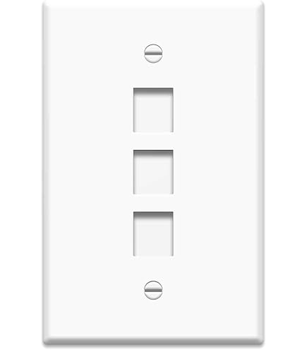 Legrand OnQ 2 Port Oversized Double Gang Wall Plate, High-Impact