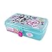 Hot Focus Treasure School Box with Lock – Best Pals Girls Pencil Case Box Includes Pencils, Notepad and Stickers