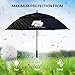 Fit Active Sports Golf Umbrella 62-Inch Large Oversized Double Canopy Vented Windproof Automatic Open Stick Umbrella for Men and Women - Waterproof