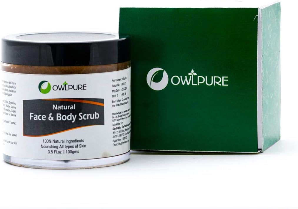 Owlpure Face & Body Scrub 100 gms