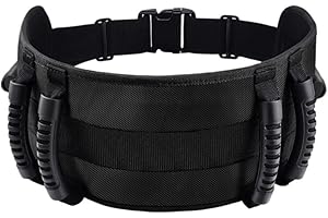Gait Belt for Senior,Transfer Belt for Lifting Seniors,Senior Walking Harness,Double-stitch Manufacturing Process