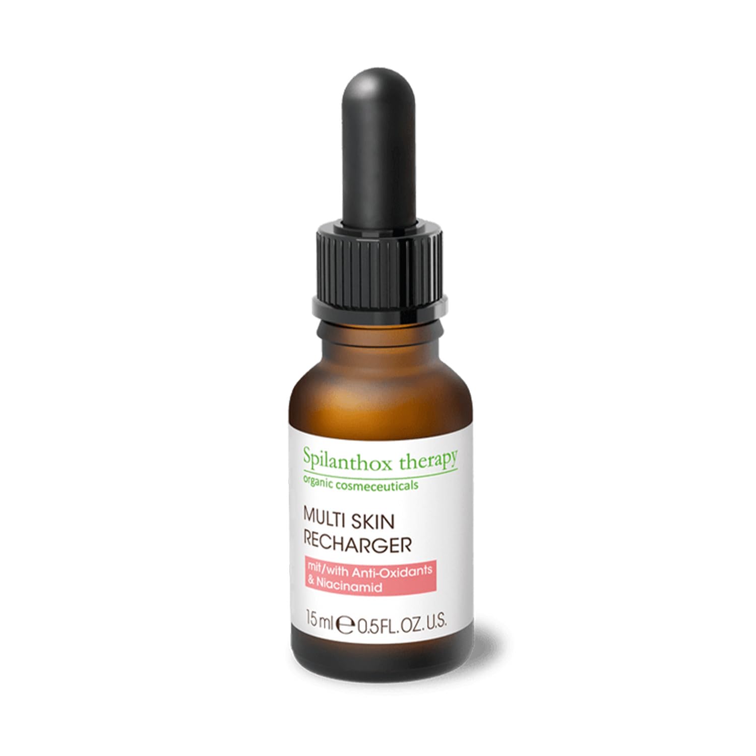 Spilanthox therapy - Multi Skin Recharger - Facial Care for Immediate Smoothing of Facial Expressions - Reduces Skin Redness - Spilanthol, Hyaluronic Acid & Vitamin C - Anti-Ageing - Vegan - 15ml