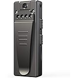 DEXILIO Mini Body Camera, Portable 1080P Wearable Video Recorder with Clip/Motion Detection,Small Security Surveillance Hidde