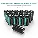 Updated CR123A Lithium Batteries RAVPower Non-Rechargeable 3V Lithium Battery, 16-Pack, 1500mAh Each, 10 Years of Shelf Life for Arlo Cameras, Polaroid, Flashlight, Microphones [CAN NOT BE RECHARGED]