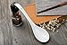 Porlien White Bone China Large Soup Spoons- Soup Ladles (9 Inches)